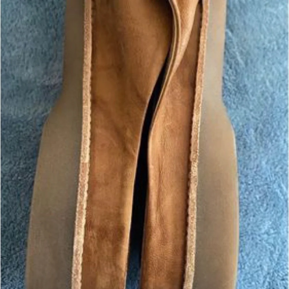 Sofft tan leather slides 11m - Picture 5 of 5